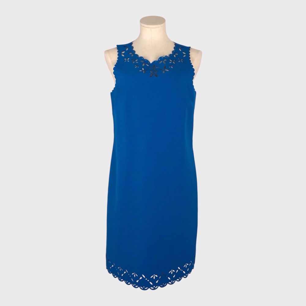 NWT J Crew Floral Laser Cut Shift Dress